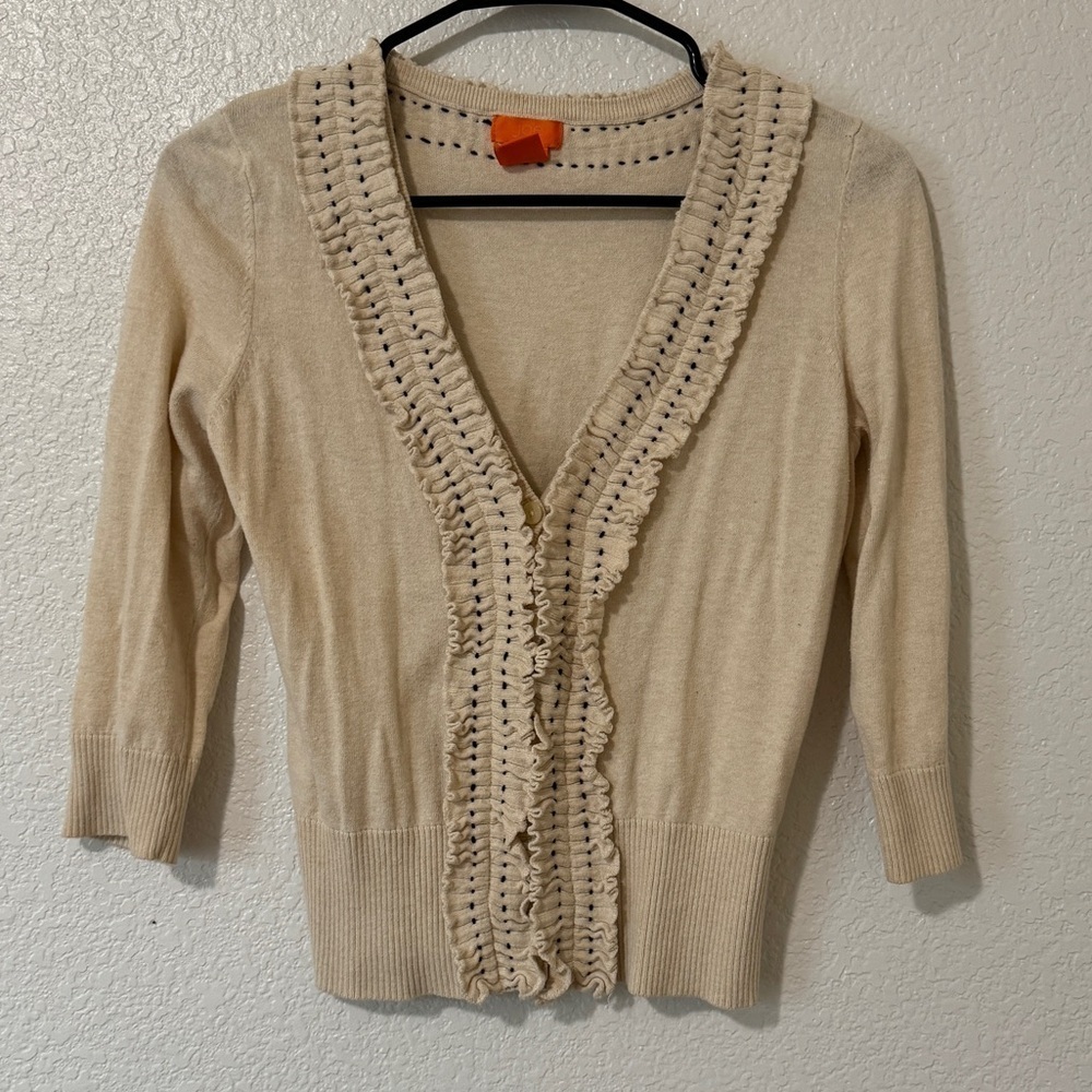 Joe Fresh Ruffle Cardigan